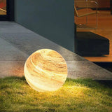 Modern Moon Garden Light Solar Glass Waterproof