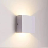 Minimalist Outdoor Up and Down Wall Light Waterproof Metal for Exterior Wall