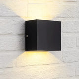 Minimalist Outdoor Up and Down Wall Light Waterproof Metal for Exterior Wall