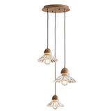 Vintage Single Made Glass Pendant Light