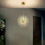 Crystal Dandelion Chandelier LED for Modern Dining Room