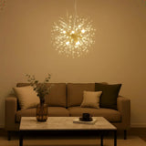 Crystal Dandelion Chandelier LED for Modern Dining Room