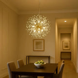 Crystal Dandelion Chandelier LED for Modern Dining Room