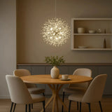 Crystal Dandelion Chandelier LED for Modern Dining Room