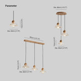 Vintage Single Made Glass Pendant Light