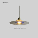 Nordic UFO Glass Ceiling Pendant Light for Bedroom