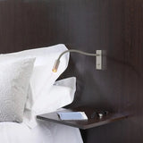 Modern Flexible LED Wall Mount Light Dimmable for Bedside