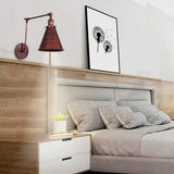 Industrial Adjustable Iron Wall Light