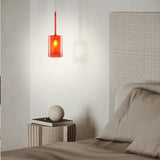 Colourful Glass Pendant Light Dimmable Modern Design for Dining Room