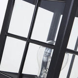Modern Outdoor Pillar Lantern Light Metal IP65 for Garden