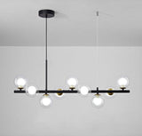 Modern Glass Globe Pendant Light for Kitchen Island
