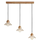 Vintage Single Made Glass Pendant Light