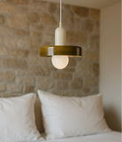 Modern Two Tone LED Pendant Light for Bedside