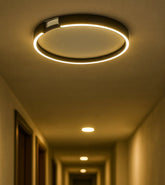 Modern Ring LED Flush Ceiling Lighting for Hallway