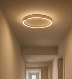 Modern Ring LED Flush Ceiling Lighting for Hallway
