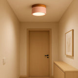 Nordic Hallway Downlight Wood and Metal, Durable