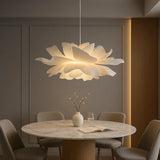 Modern White Flower Pendant Light for Dining Room