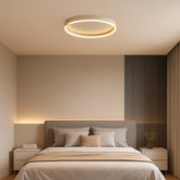 Modern Ring Eye-Friendly LED Flush Ceiling Lighting for Bedroom