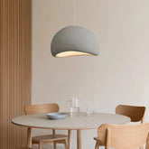 Nordic Wabi Sabi Dome Pendant Light Dimmable for Dining Room