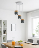 Nordic Macaron Wood Pendant Light for Dining Room