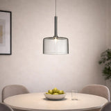 Modern Colourful Glass Pendant Light Dimmable for Dining Rooms
