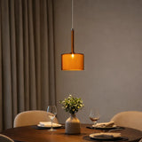 Modern Colourful Glass Pendant Light Dimmable for Dining Rooms