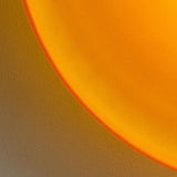 Nordic Round Glass Flush Mount Ceiling Light for Hallway
