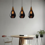 Vintage Glass Pendant Lighting for Dining Room Table