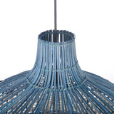 Nordic Bamboo Shade Pendant Light Dimmable for Dining Room