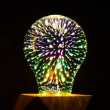 3D Fireworks Modern Crystal Table Lamp