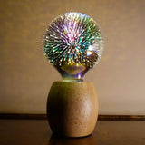 3D Fireworks Modern Crystal Table Lamp