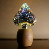 3D Fireworks Modern Crystal Table Lamp