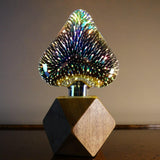 3D Fireworks Modern Crystal Table Lamp
