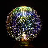 3D Fireworks Modern Crystal Table Lamp