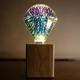 3D Fireworks Modern Crystal Table Lamp
