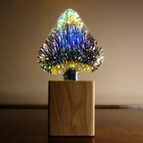 3D Fireworks Modern Crystal Table Lamp