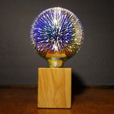 3D Fireworks Modern Crystal Table Lamp