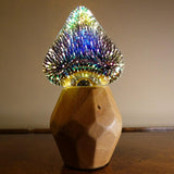 3D Fireworks Modern Crystal Table Lamp