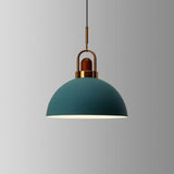 Nordic Single Macaron Wooden Ceiling LED Light