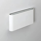 Outdoor Flat Wall Light Waterproof for Exterior Wall, Modern Metal Design