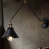 Adjustable wall lamp shown with 20+30 cm arm option