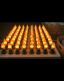 Antler Chandelier Rustic Wood With Anti Glare Lighting For Living Rooms