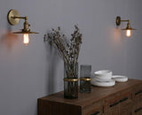 Antique Brass Gold Wall Lights for Bar