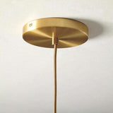 Gradient Glass Sphere Pendant Light for Dining Room