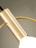 Nordic Milk White Glass Round Pendant Light