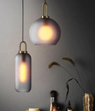 Nordic Global Clear Glass Pendant Light Fixture