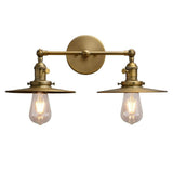 Double Bulb Vintage Country Style Wall Lamp