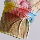Adjustable cord on a children's hot air balloon pendant light
