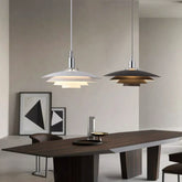 Metal Pendant Light Modern Adjustable LED for Dining Room