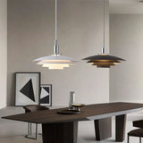 Metal Pendant Light Modern Adjustable LED for Dining Room